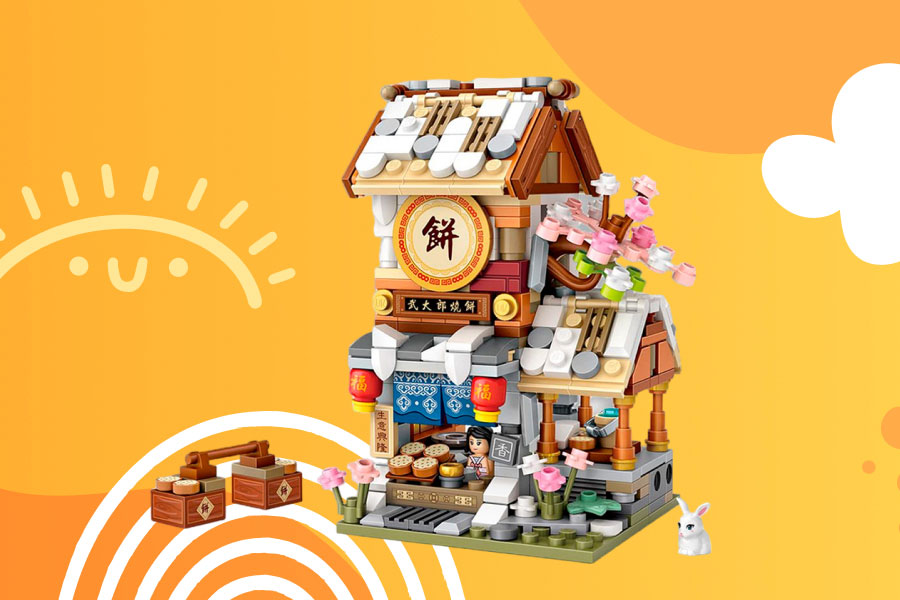 Третий набор LOZ в подарок в «Мире Кубиков»